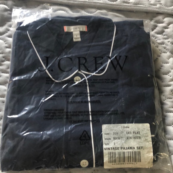 J. Crew Other - J crew  vintage pajama set